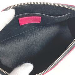 LOUIS VUITTON M67185 Epi Two-Tone Pochette Cosmetic Pouch/Makeup Pouch/Multi-Pouch/Cosmetic Pouch/Epi Leather/Men's/Women's/Noir/Black — Like New