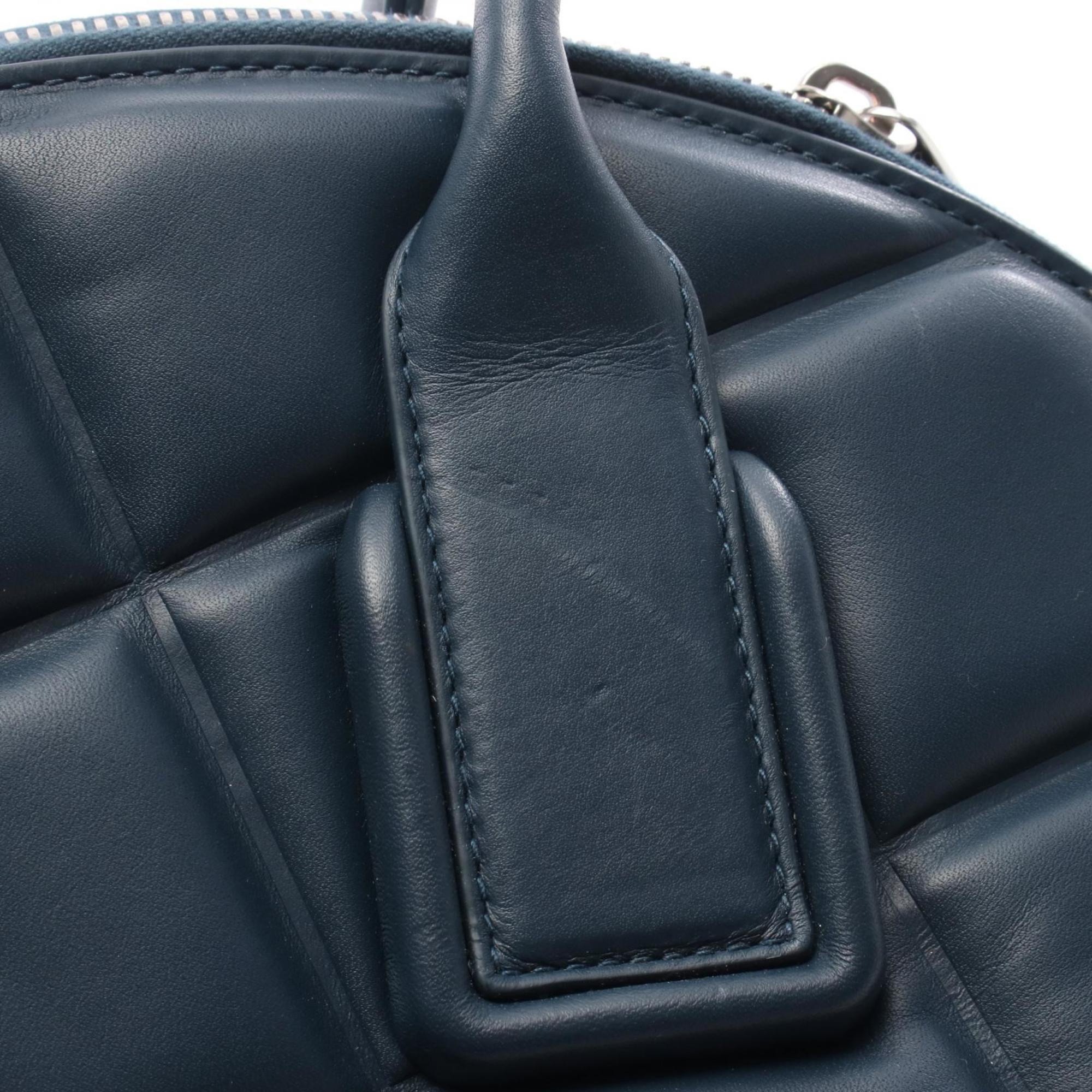 Bottega Veneta The Swoop handbag, leather, women's, green