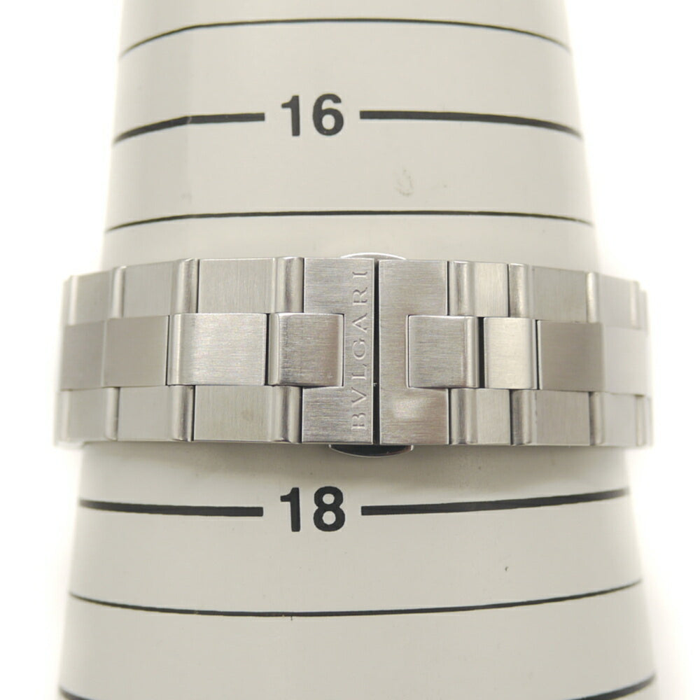 BVLGARI Diagono Date DG40S Automatic Black Dial Watch — Good