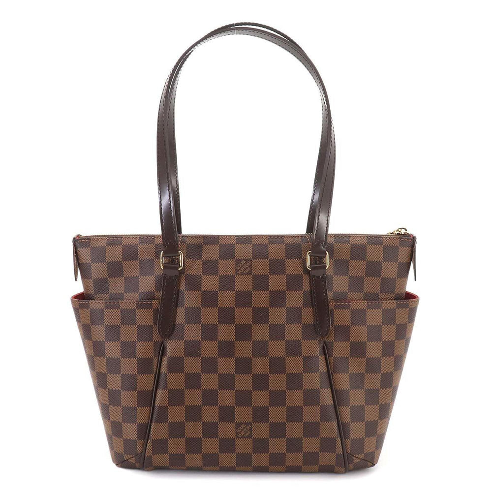 Louis Vuitton Damier Totally PM Tote Handbag, Ebene Brown, N41282 — Like New