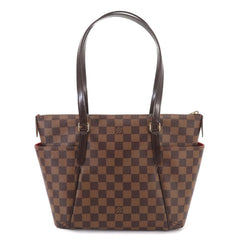 Louis Vuitton Damier Totally PM Tote Handbag, Ebene Brown, N41282 — Like New