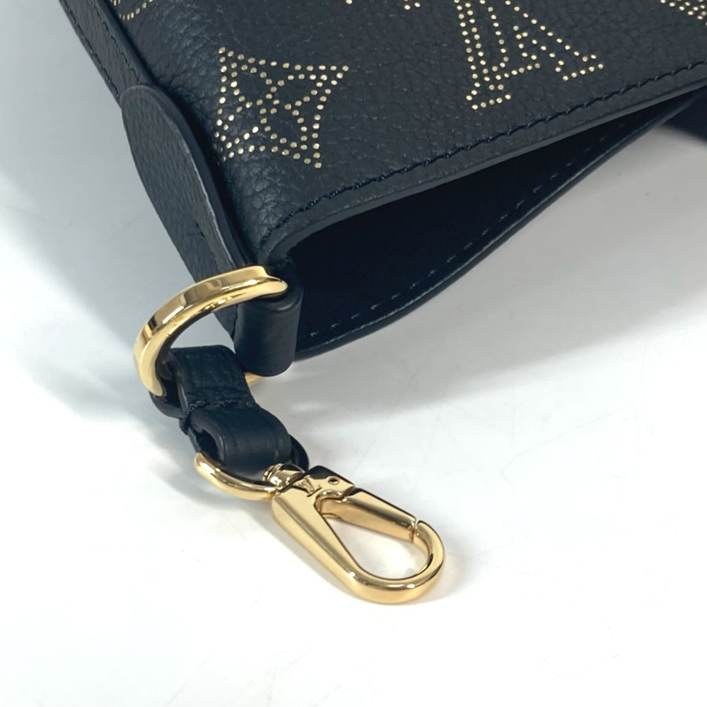 LOUIS VUITTON M23393 Monogram Mahina Blossom PM Tote Bag, Crossbody, Handbag, Shoulder Leather, Women's, Black, Like New — Like New