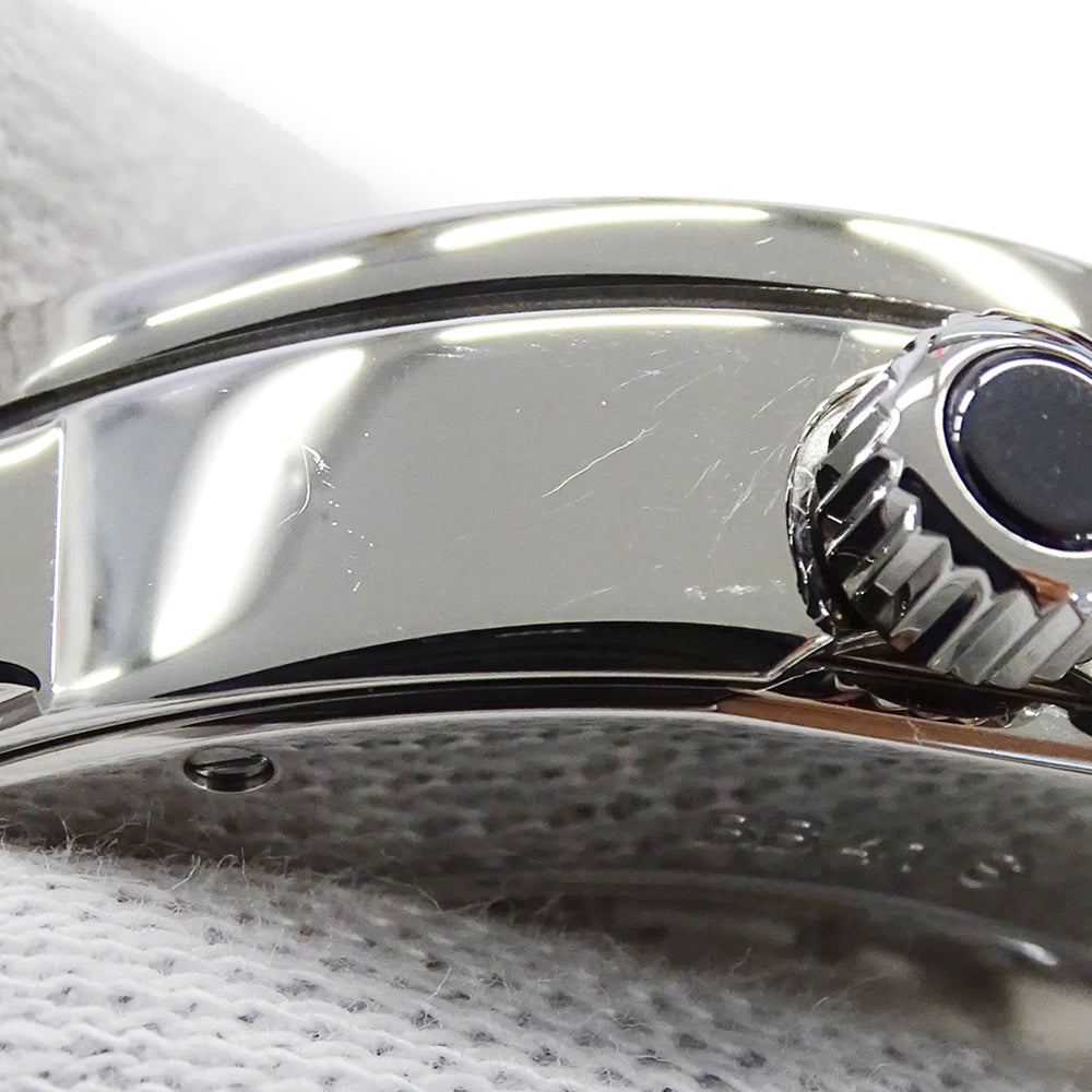 Bulgari BVLGARI Men's Watch, Brand: Date Automatic AT Stainless Steel SS BB41S Silver Black Open Caseback — Good