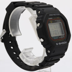 CASIO G-SHOCK DIGITAL 5000 SERIES Original Reissue Model DW-5000R-1AJF Black Stainless Steel/Resin Men's Digital Watch — New - Store Return