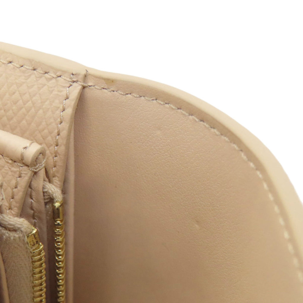 Celine logo long wallet leather women's CELINE