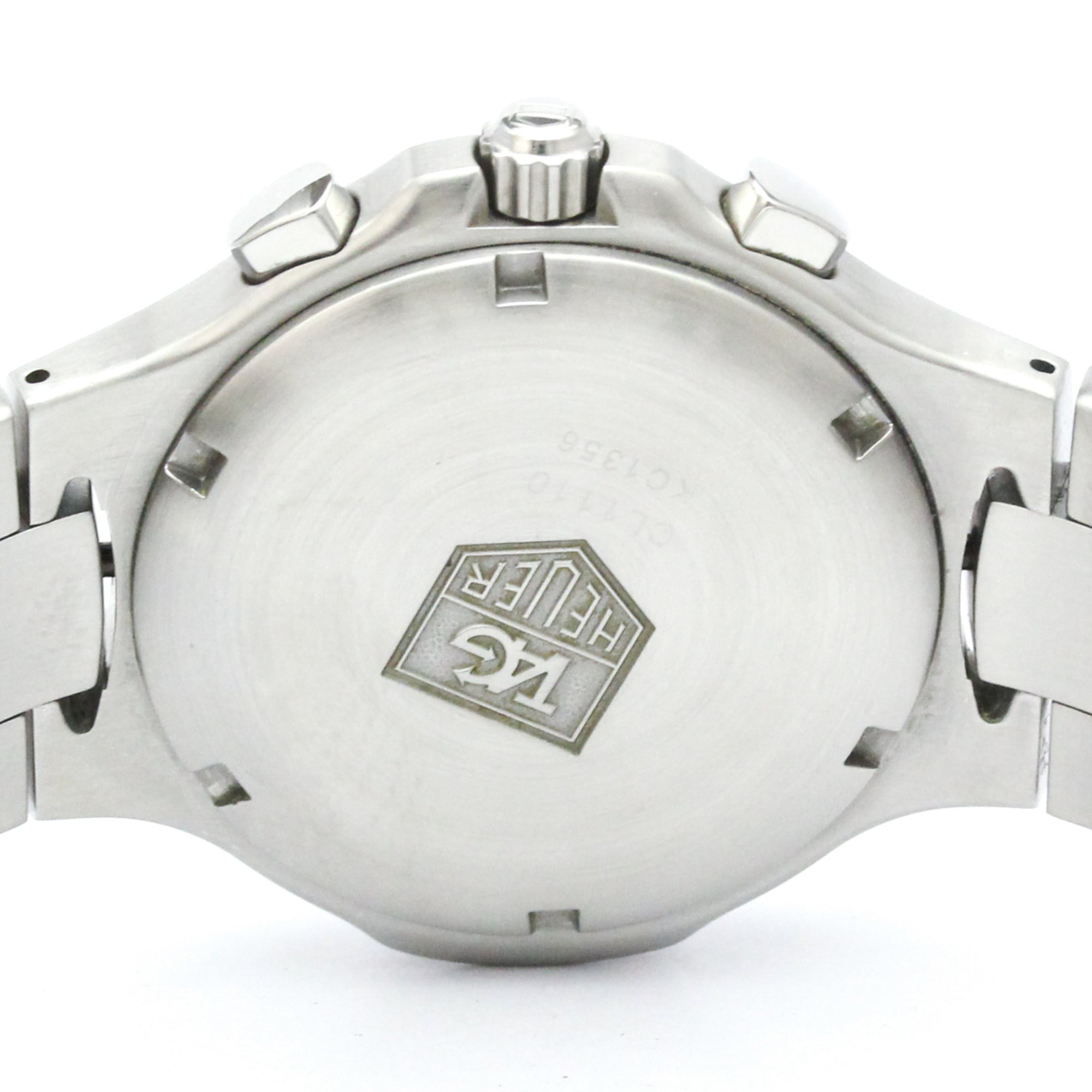 TAG HEUER Kirium Chronograph Steel Quartz Mens Watch CL1110 Polished — Very Good