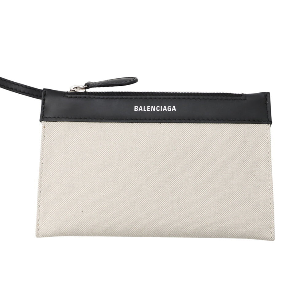 Balenciaga handbag Navy Cabas XS 390346 BALENCIAGA 2-way White Black — Like New