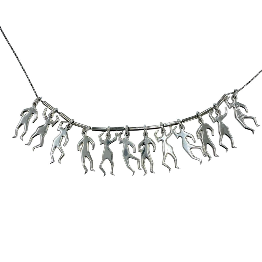 BOTTEGA VENETA AG925 Long Necklace, Silver, Made in Italy, Weight 17.1g, Women's, Comes with Box and Dust Bag — Like New