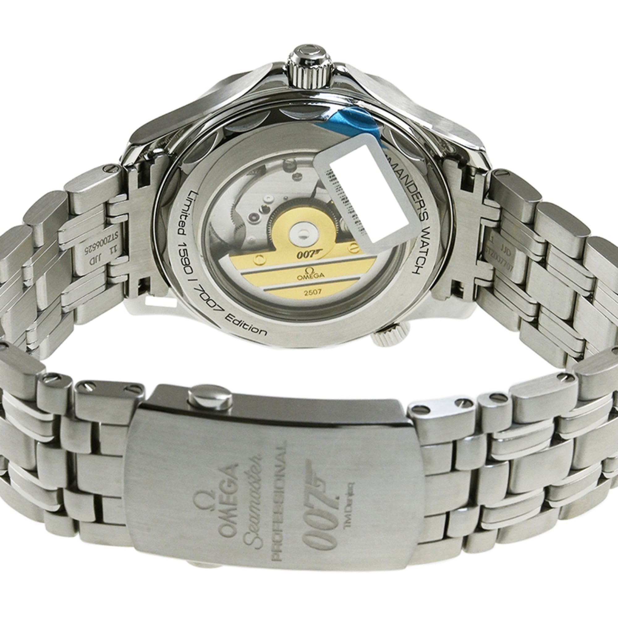 OMEGA Seamaster Diver 300M Co-Axial 41MM Commander Watch World Limited Edition 7007 212.32.41.20.04.001 — Good