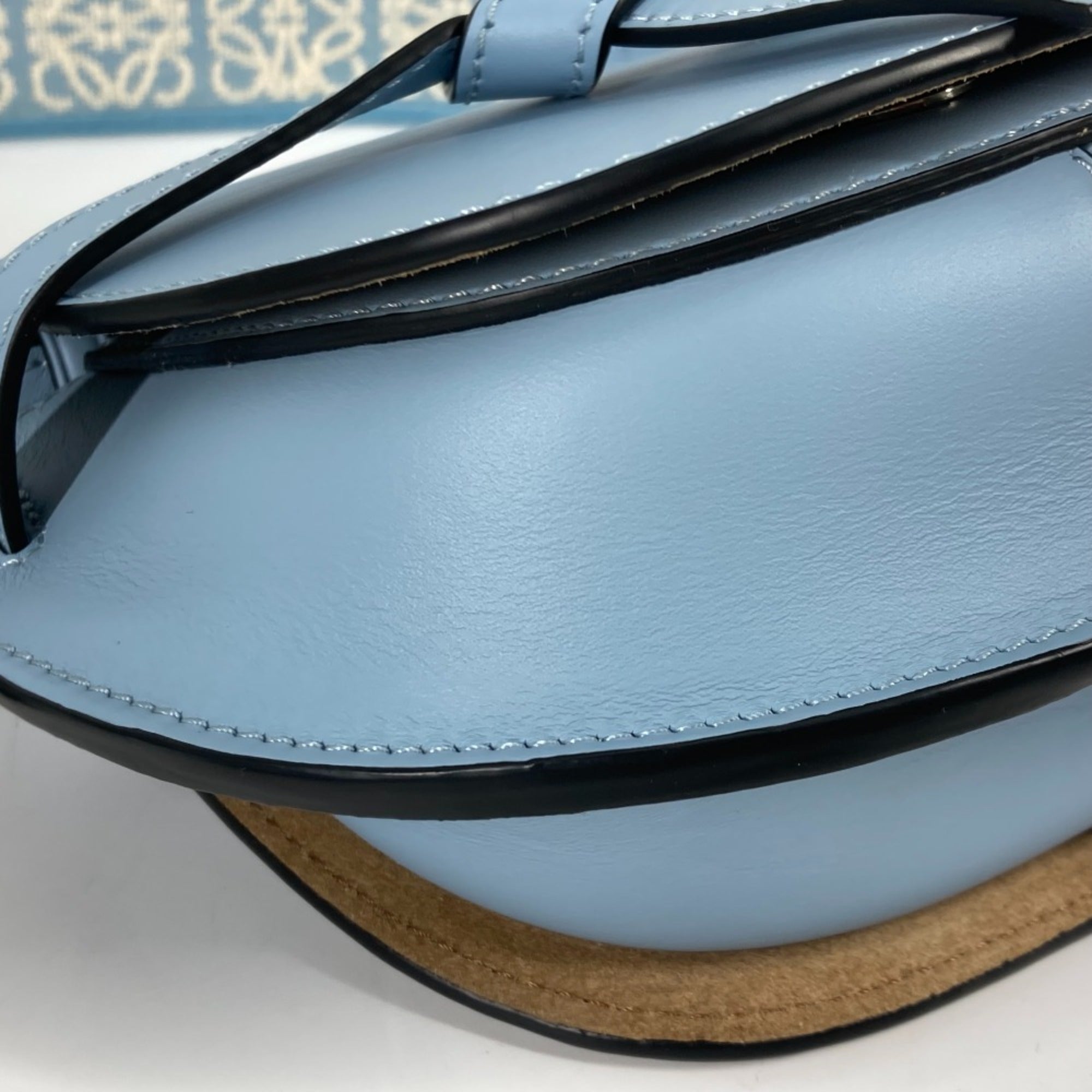 Loewe A650N46X13 Crossbody Pochette bag Shoulder Bag onyx blue blue — Like New