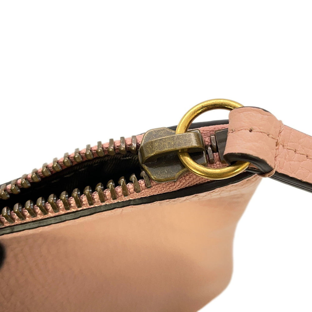 Gucci Animalier Leather Clutch Bag 460187 GUCCI Bee