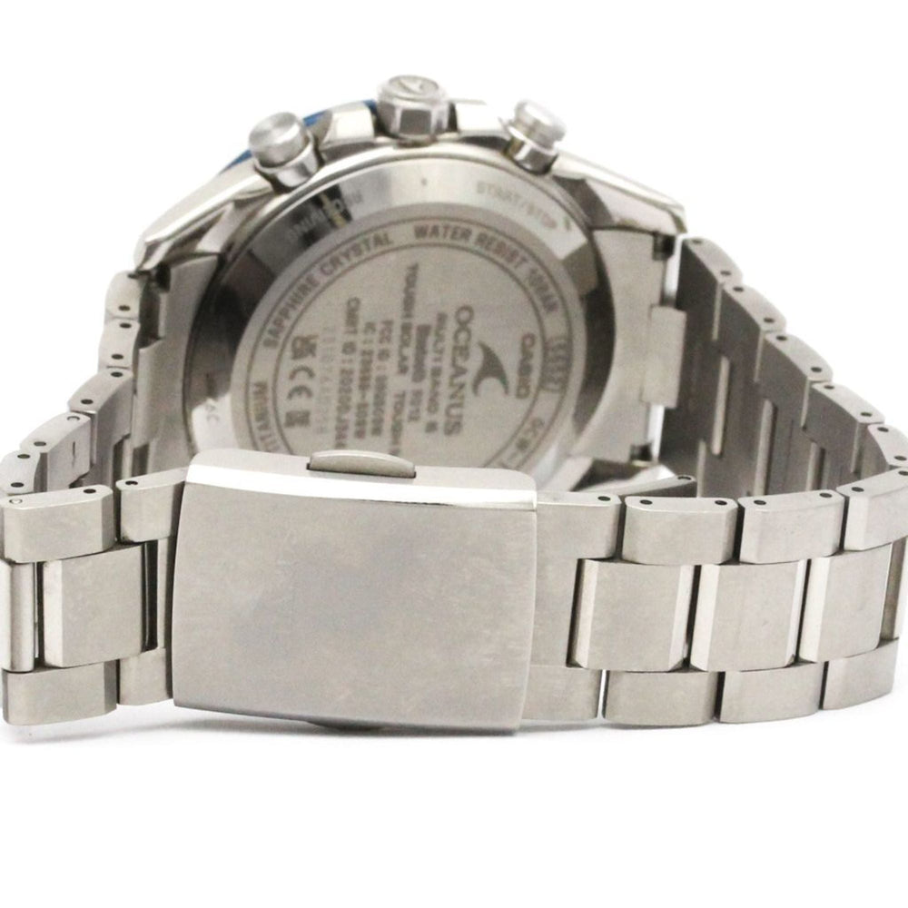 CASIO Oceanus Radio Wave Control Solar Titanium Mens Watch OCW-T4000D-1AJF — Very Good