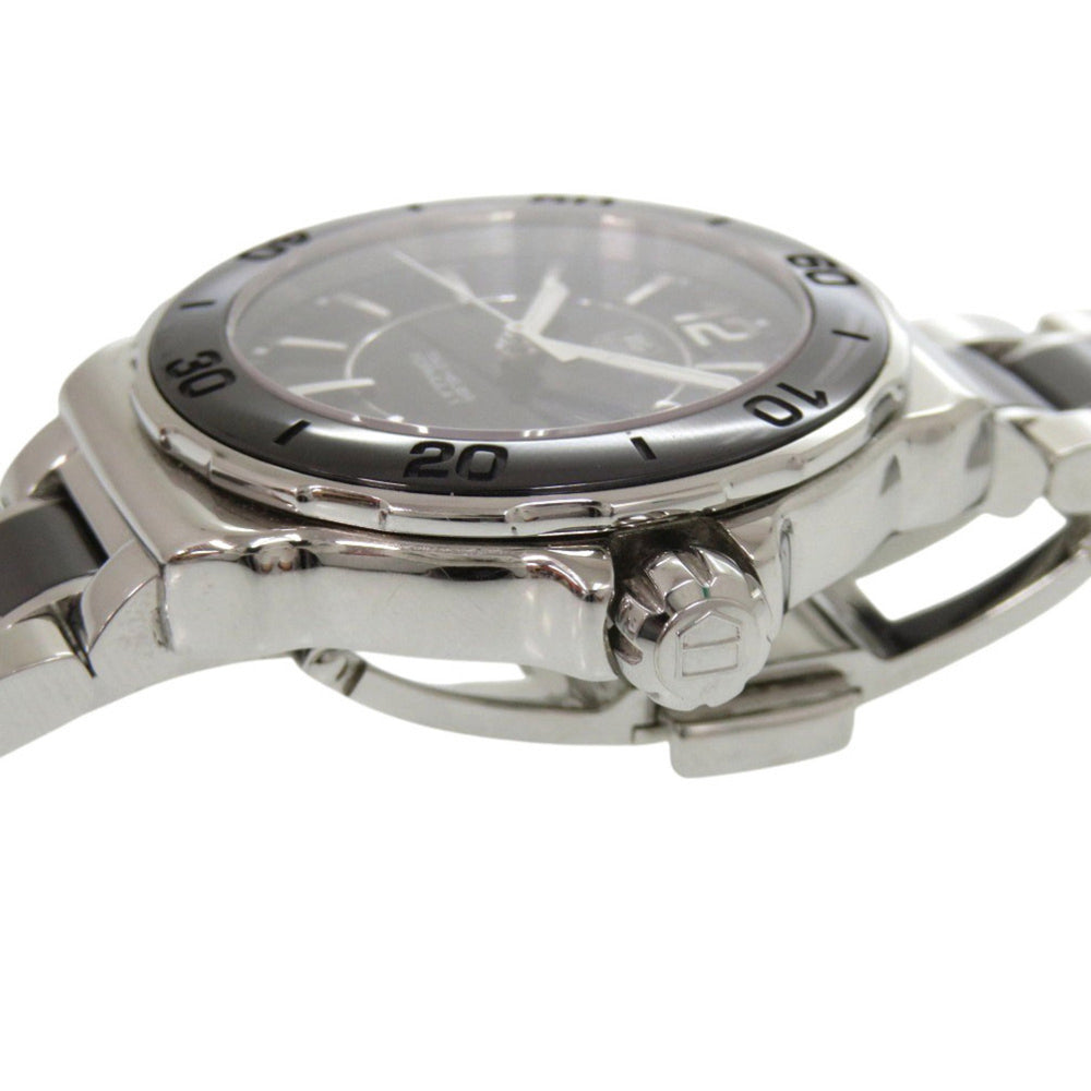 TAG Heuer Formula 1 WAH1210.BA0859 Stainless Steel Black/Silver Dial Quartz Watch 0330 HEUER — Good
