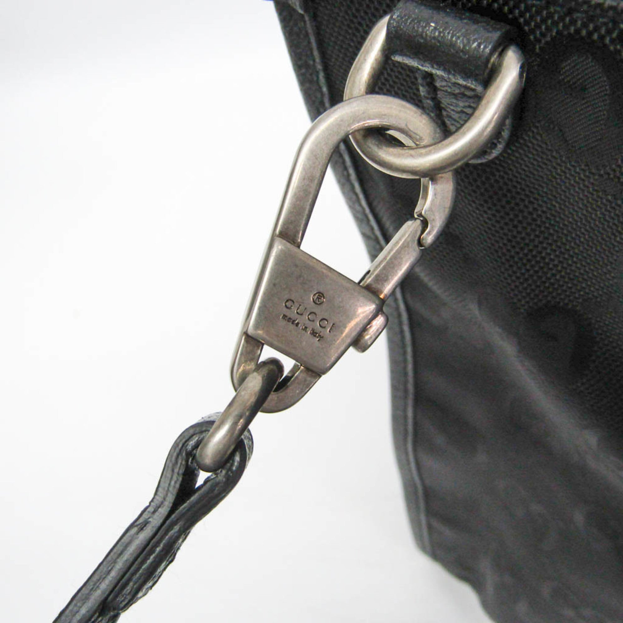 Gucci Off The Grid GG 630353 Men,Women Nylon Canvas,Leather Handbag,Shoulder Bag Black — Like New
