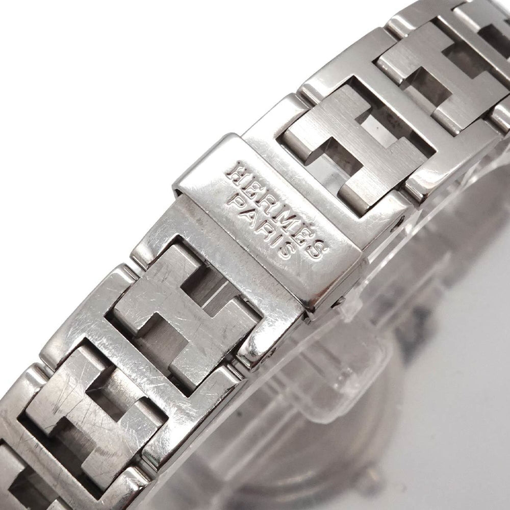 Hermes Clipper CL4 210 Women's Watch, Date Display, Pink Quartz Watch — Very Good