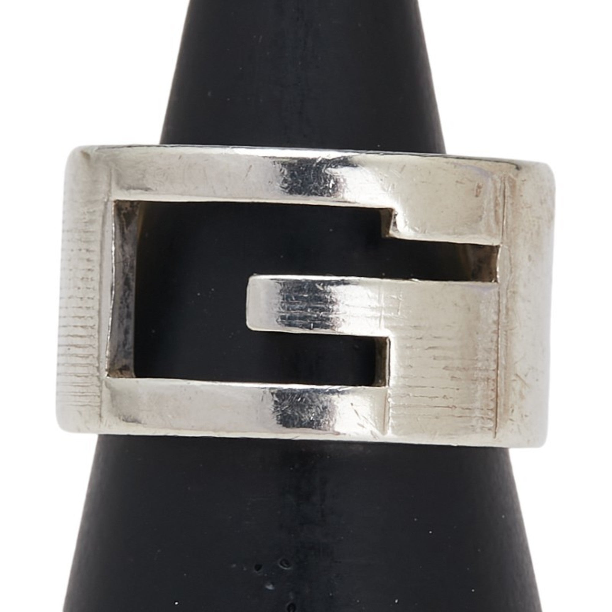 Gucci Branded G Ring #14 SV925 Silver Men's GUCCI