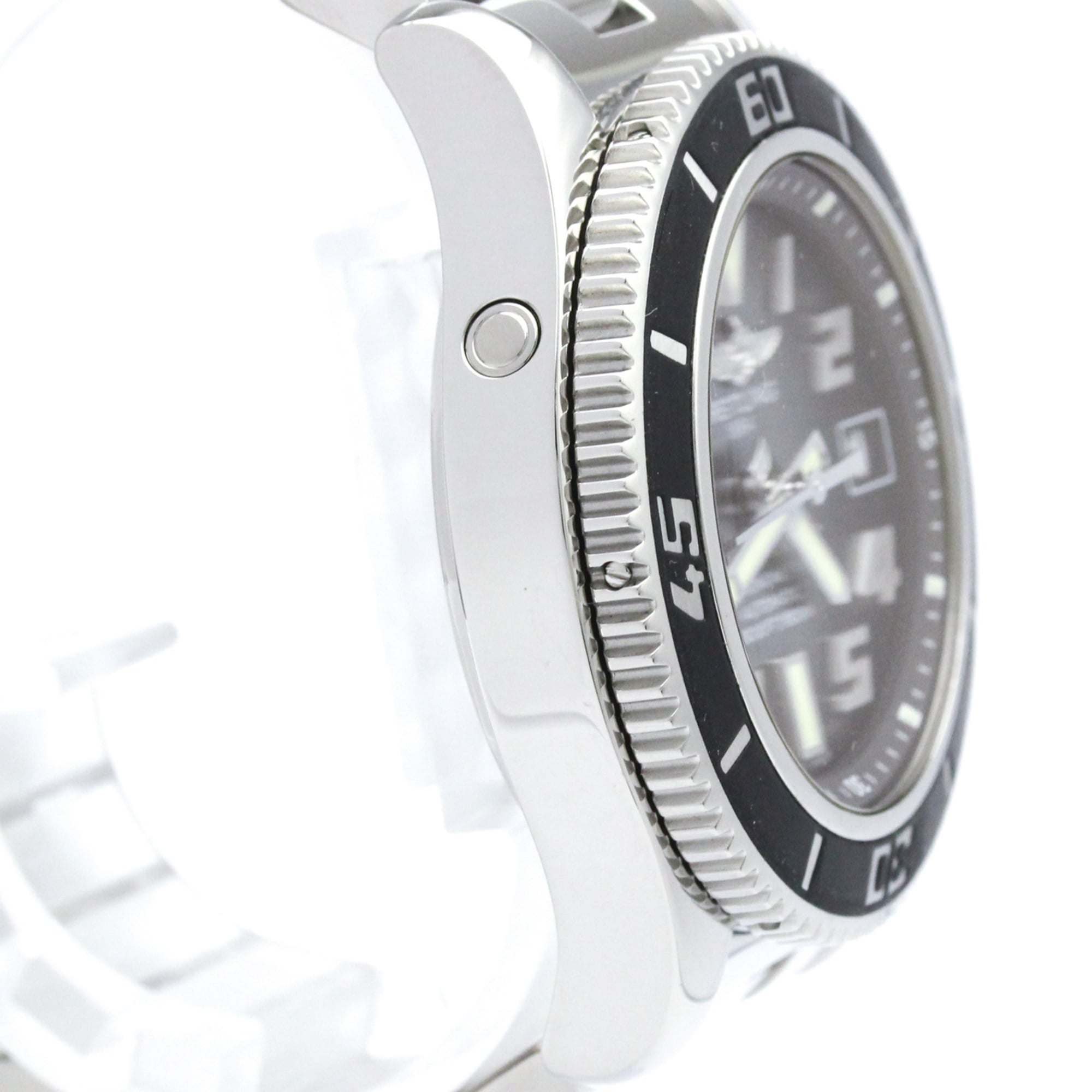 BREITLING SuperOcean 42 Steel Automatic Mens Watch A17364 Polished — Very Good