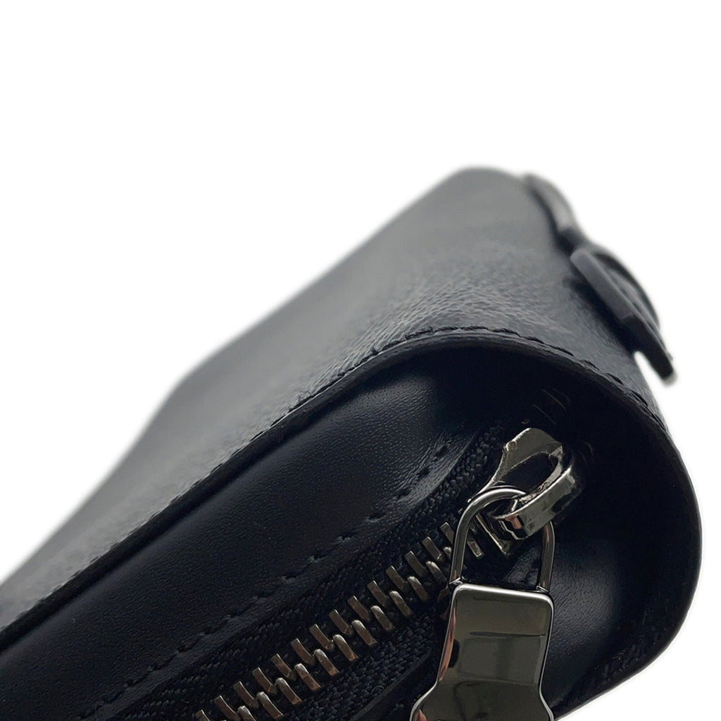 Louis Vuitton Monogram Eclipse Zippy XL Long Wallet M61698 LOUIS VUITTON Men's Black