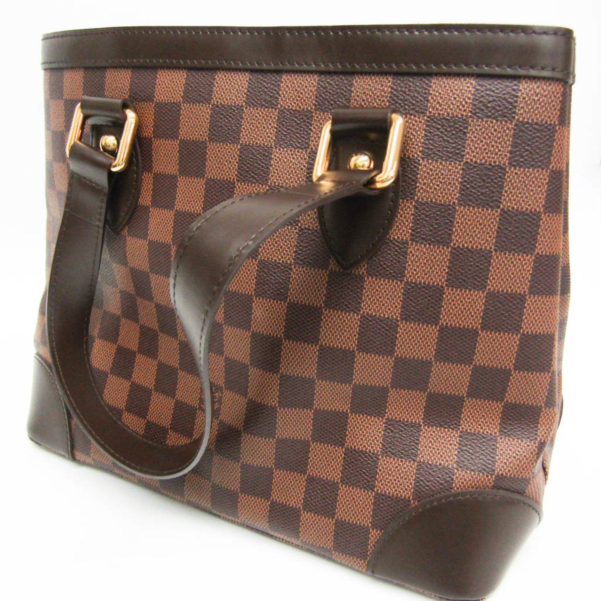 Louis Vuitton Damier Hampstead PM N51205 Women's Handbag Ebene — Like New