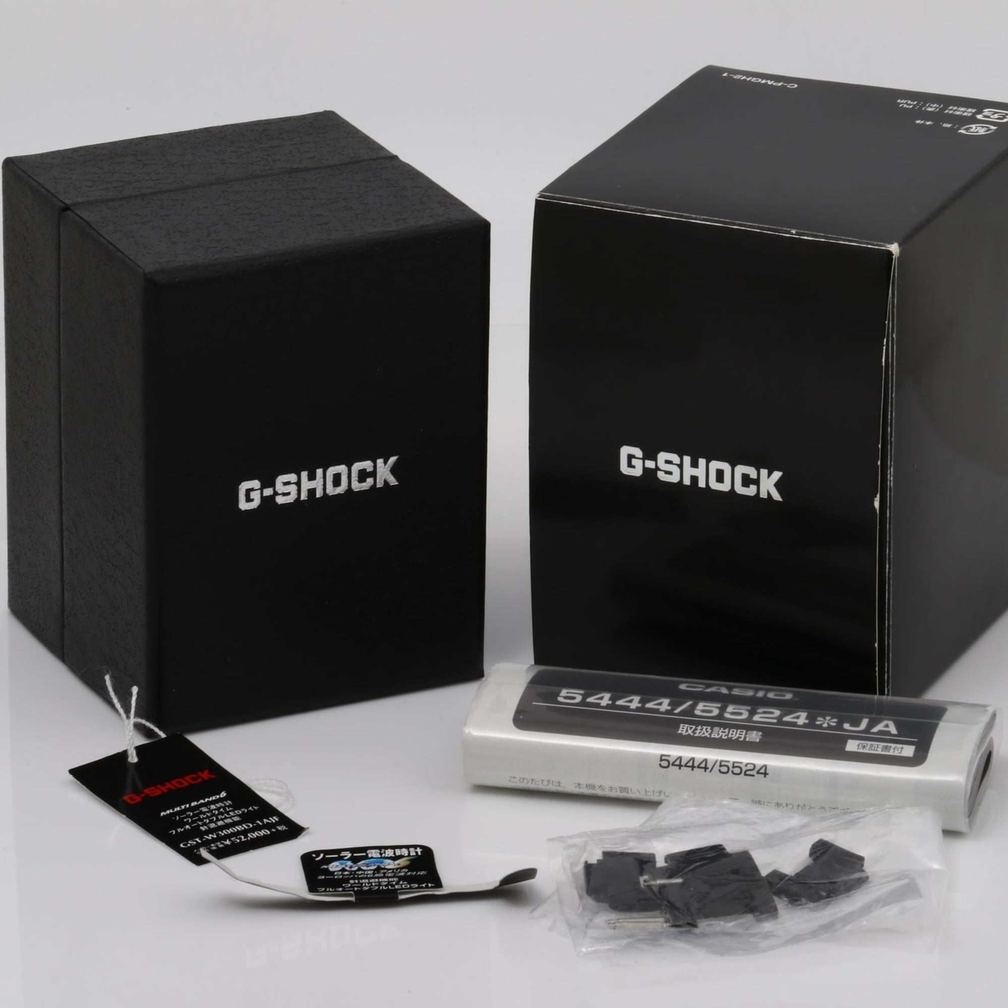 CASIO GSHOCK GSTEEL GSTW300BD1AJF Men's Watch, Black, Stainless Steel — Good