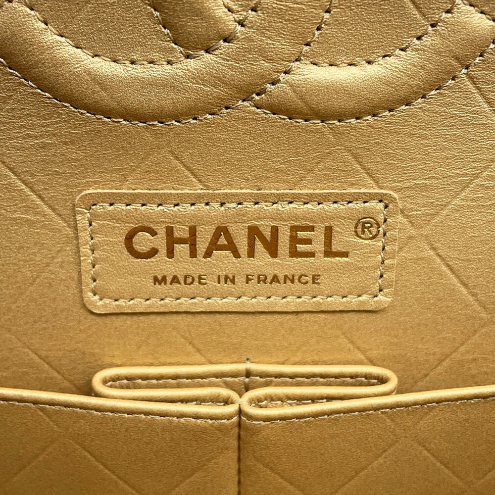 Chanel Chain Shoulder Bag Matelassé 25 Coco Mark Icon Charm Lambskin Double A01112 CHANEL Black Handbag Women's — Like New