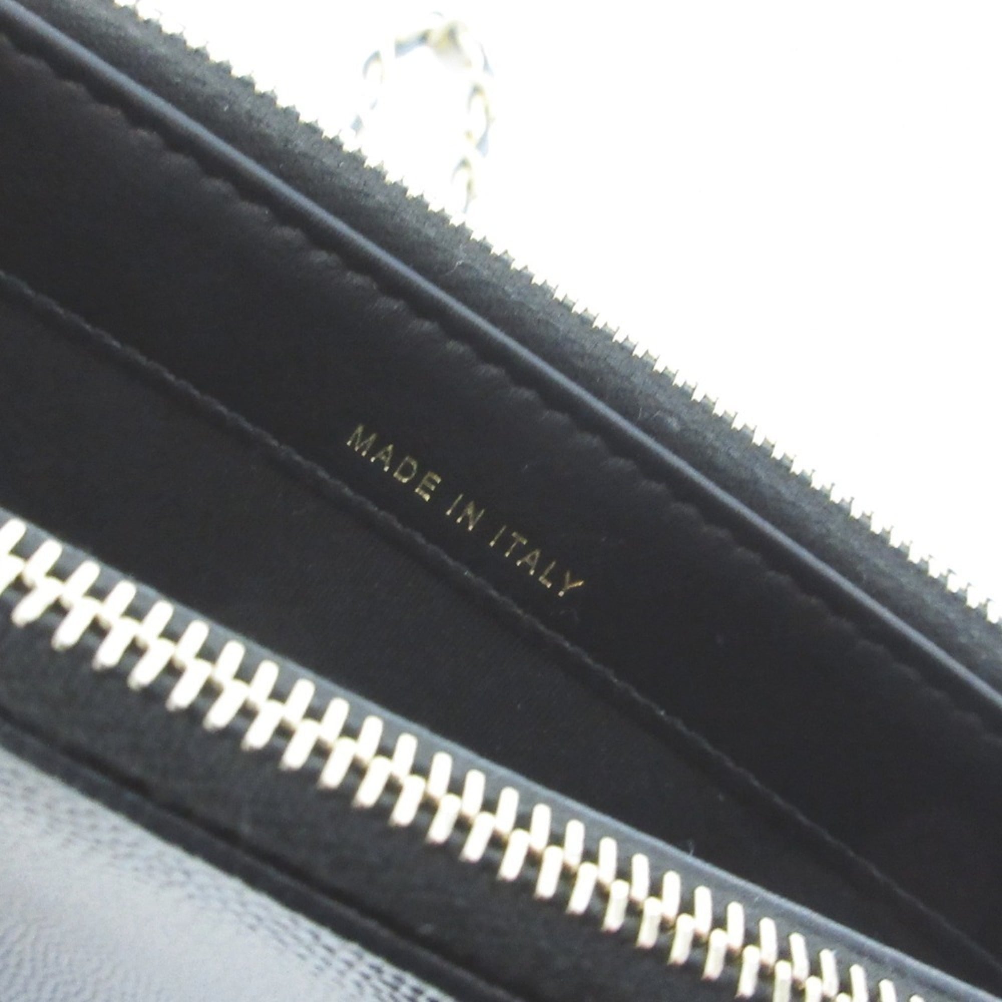 CHANEL Deauville Caviar Skin Wallet Chain Shoulder Bag Black Women's — Like New