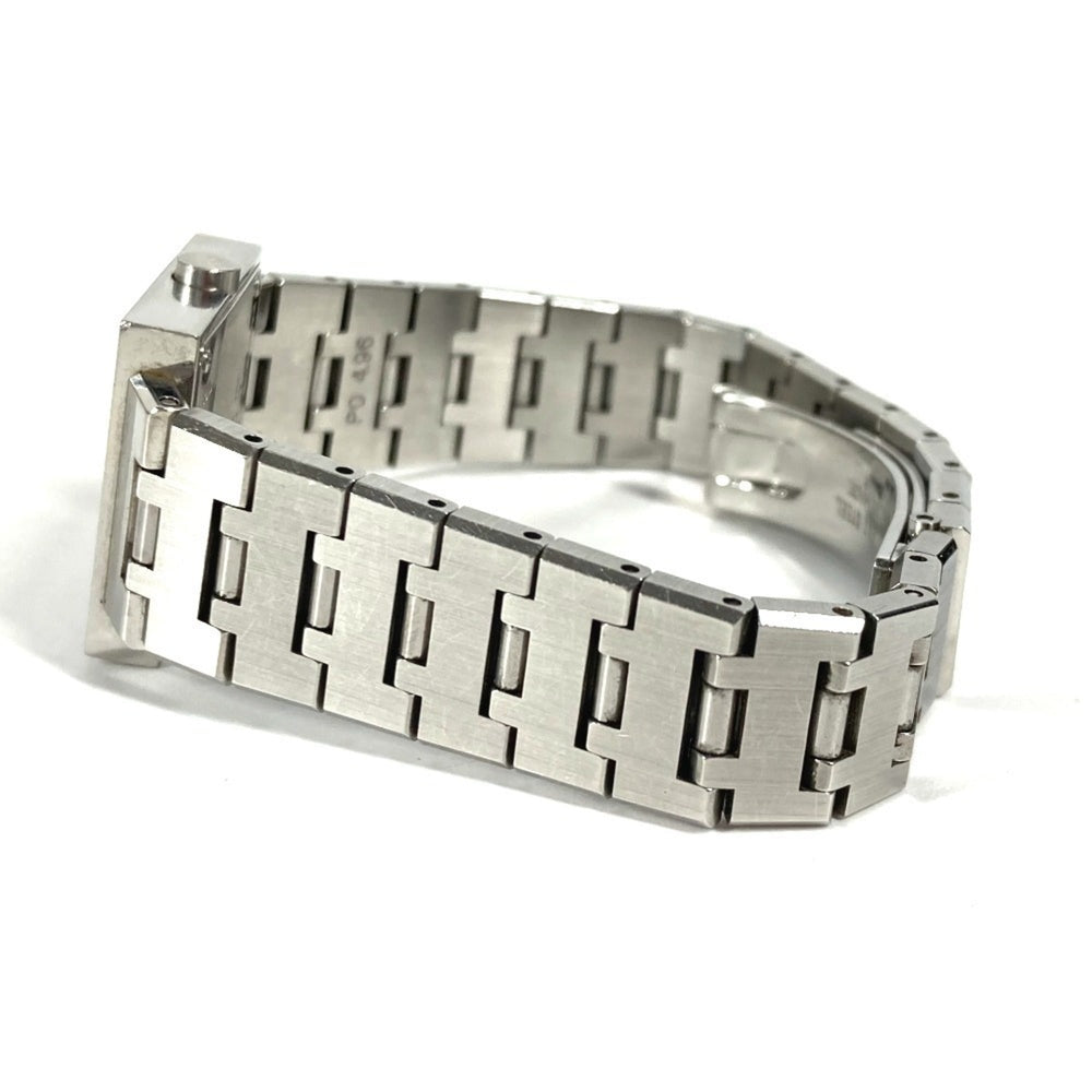 BVLGARI SQ22SS Square Quadrado Ladies Watch, SS, Silver — Good