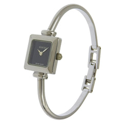 Gucci Women's 1900L Stainless Steel Quartz Analog Watch with Black Dial — Good