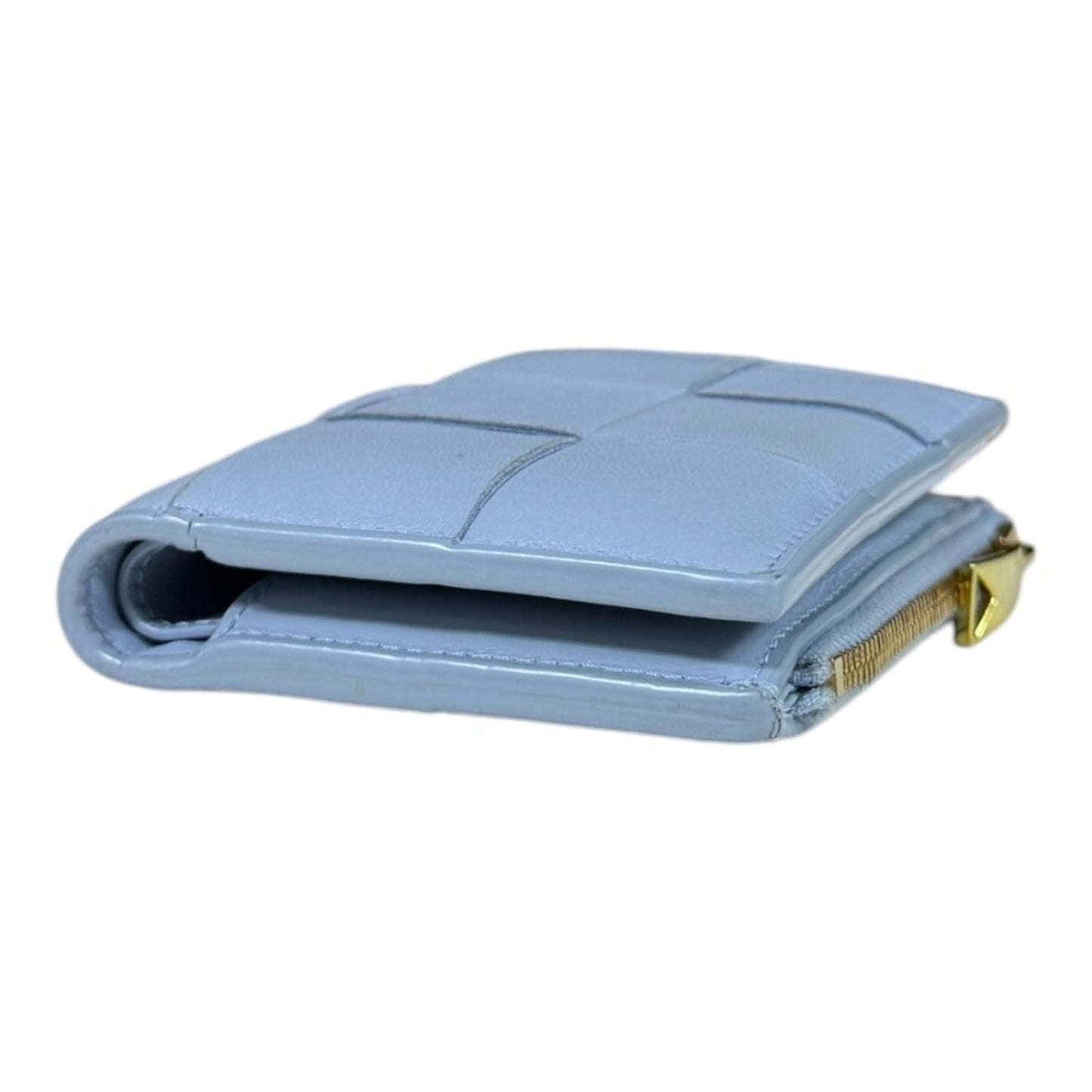 Bottega Veneta Small Cassette Maxi Intrecciato Bifold Wallet, Leather, 742698 VCQC4 3902, Women's