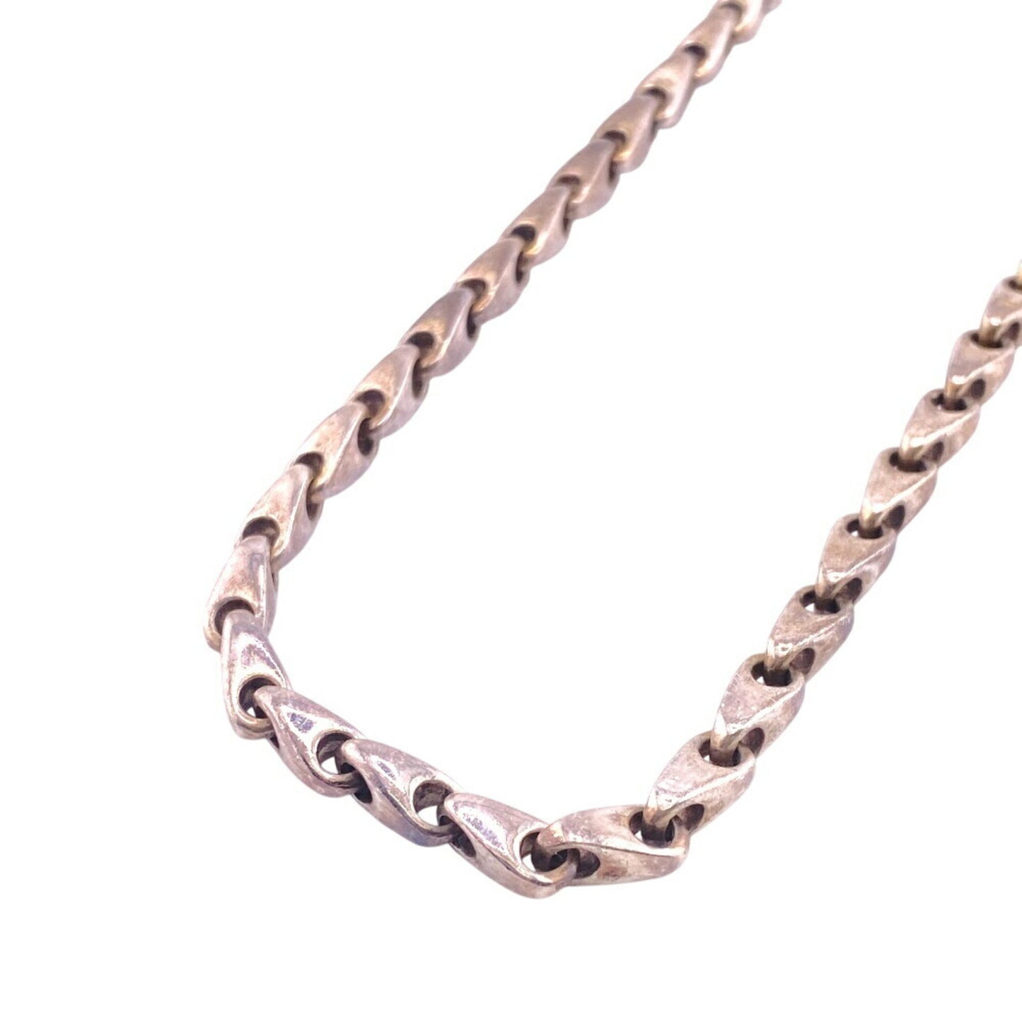 GUCCI Gucci Necklace High Chain Silver Women's