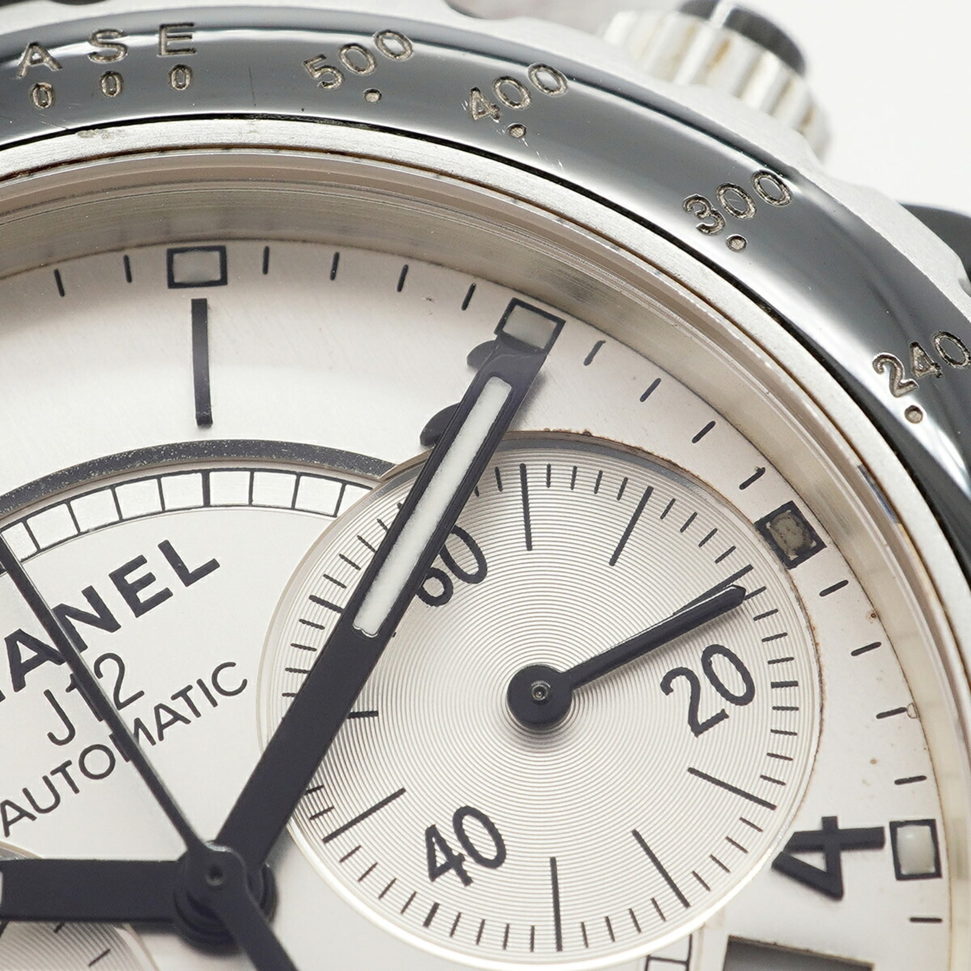 Chanel J12 Superleggera Anniversary H2681 Silver Dial Men's Watch — Good