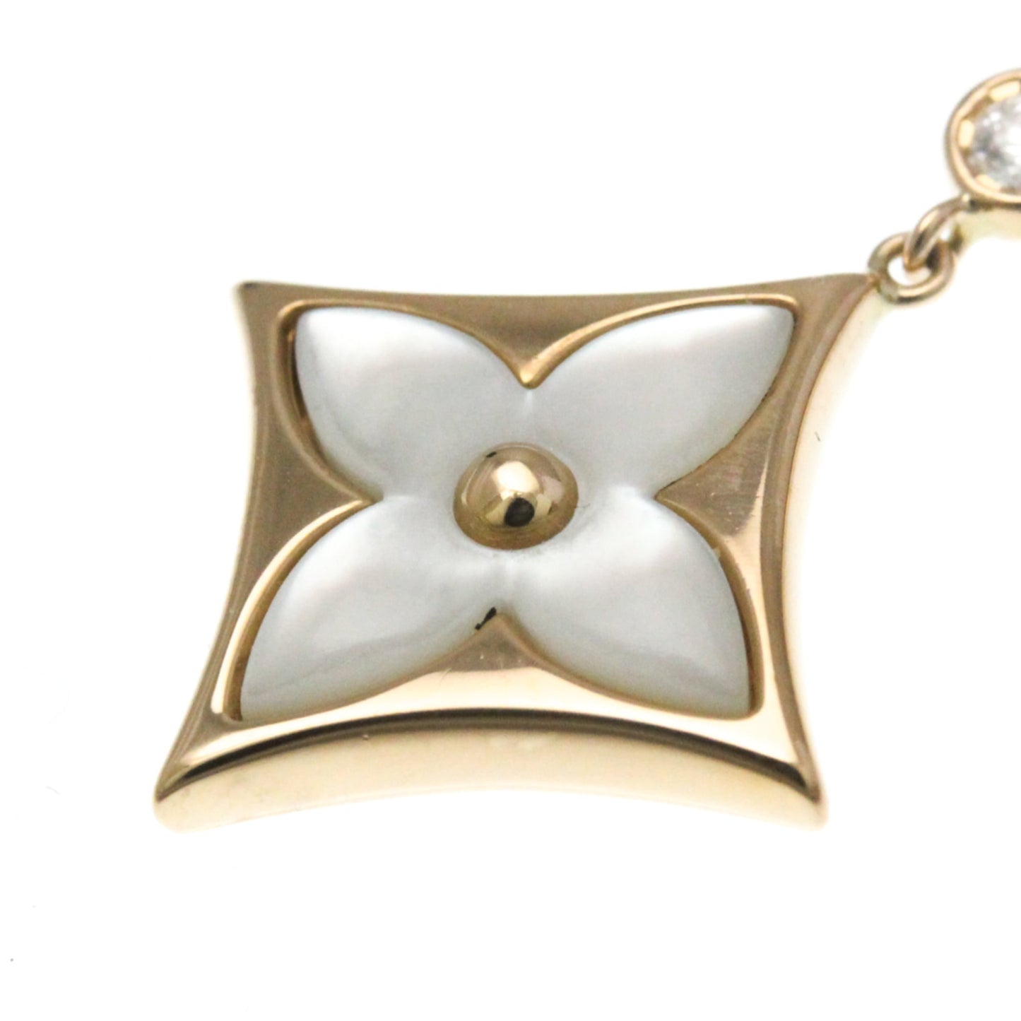 Louis Vuitton Pandantif Starblossom Diamond Necklace Pink Gold (18K) Diamond,Mother Of Pearl Women,Men Fashion Pendant Necklace (Pink Gold)