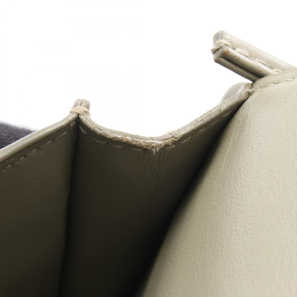 Celine Phone Pouch Shoulder Bag, Leather, Women's, Green