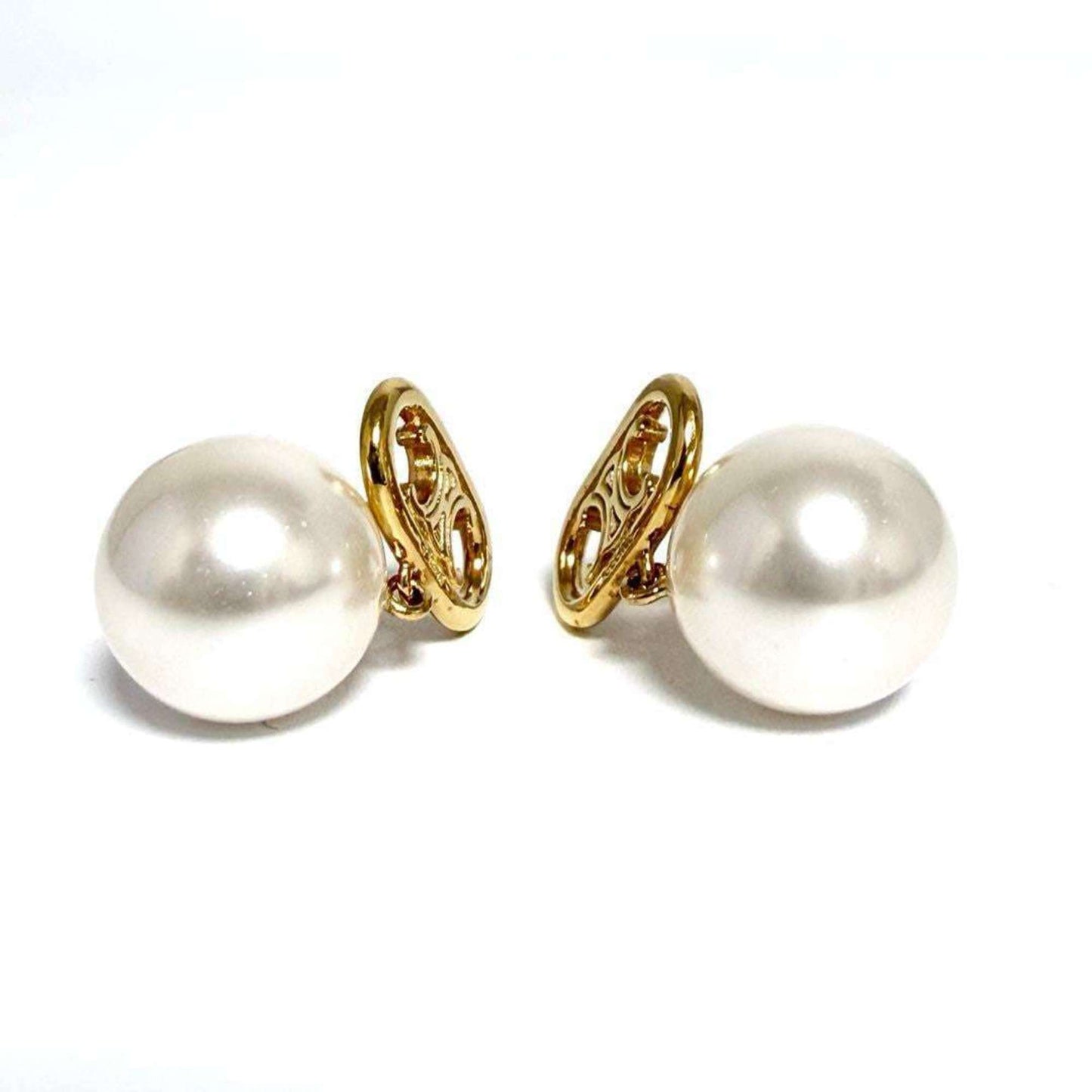 Celine Women's Les Perles Stud Earrings with Imitation Pearls