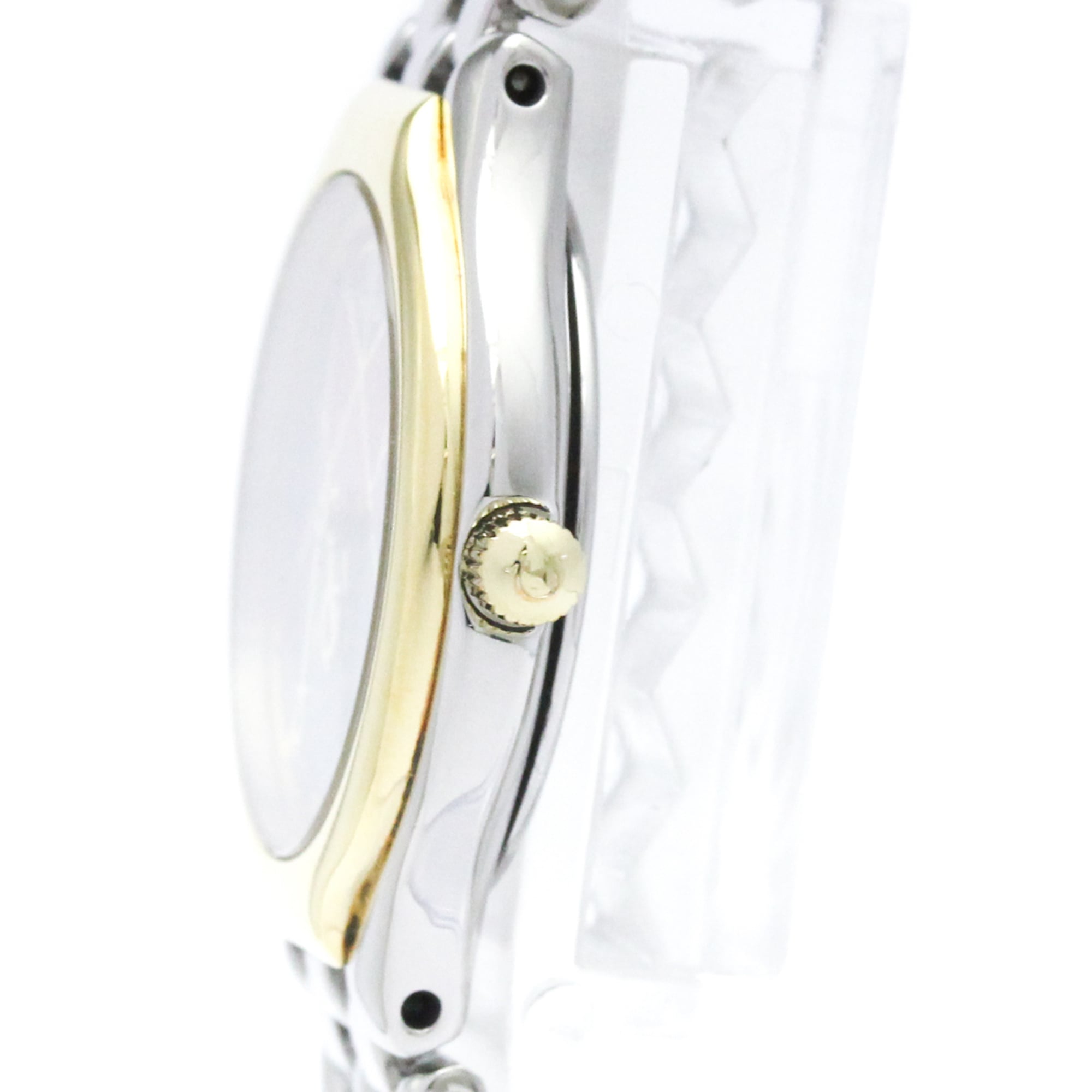 OMEGA De Ville Symbol K18 Gold Stainless Steel Ladies Watch 595.0101 Polished — Very Good