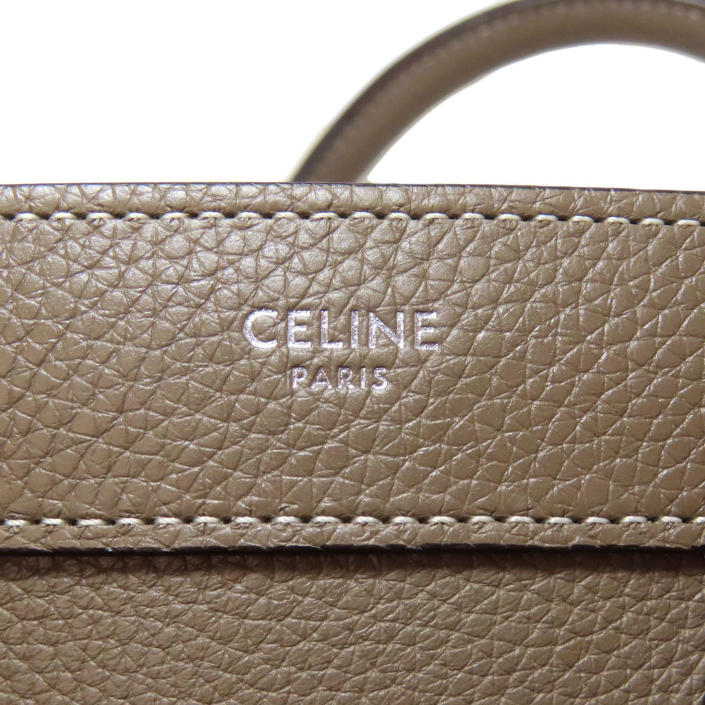 Celine Luggage Nano 2-Way Handbag in Calfskin for Women
