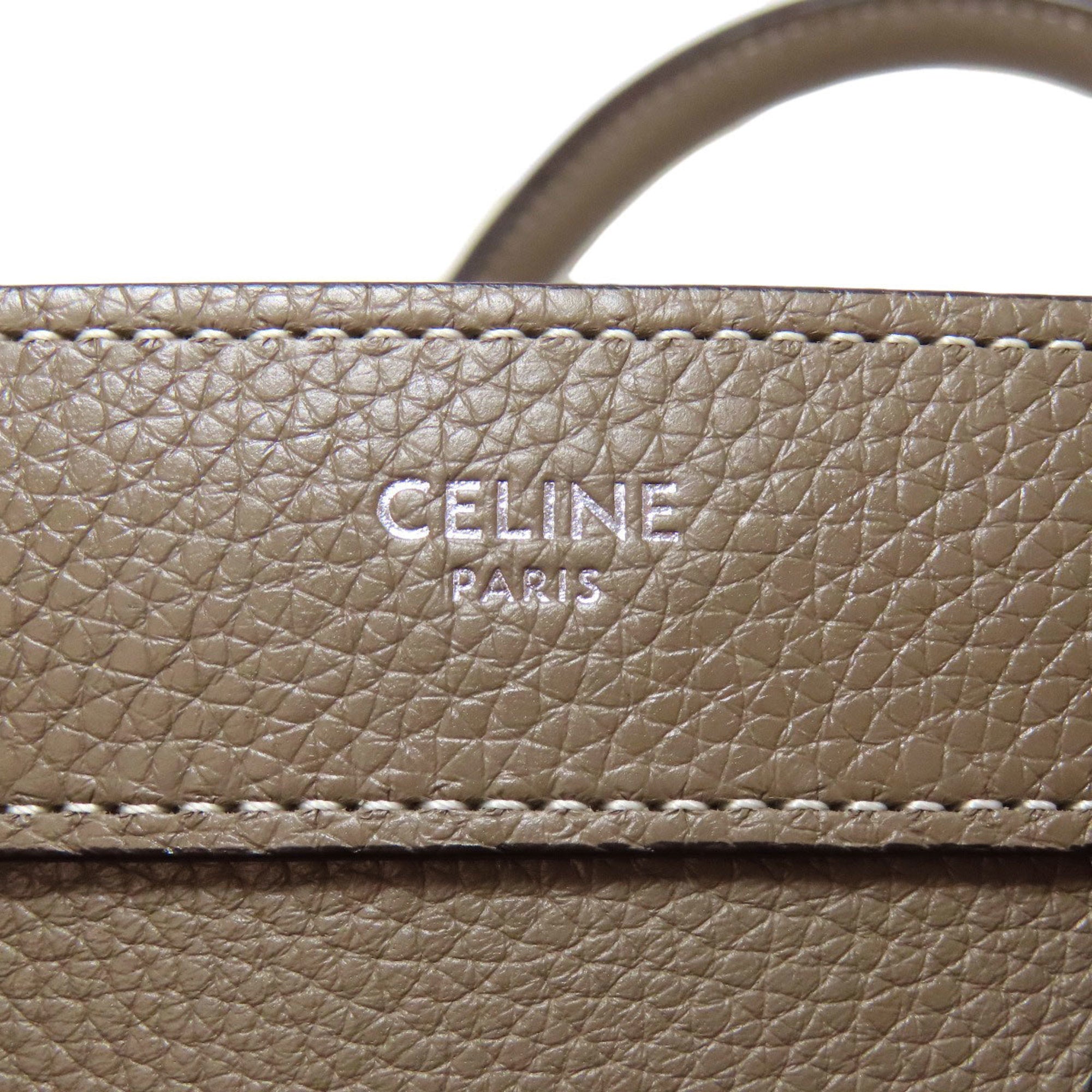 Celine Luggage Nano 2-Way Handbag in Calfskin for Women