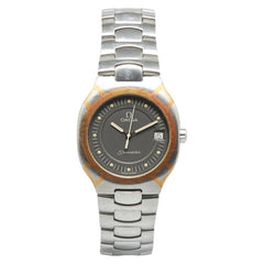 OMEGA Seamaster Polaris Watch Quartz Grey Dial Stainless Steel Men's — Good