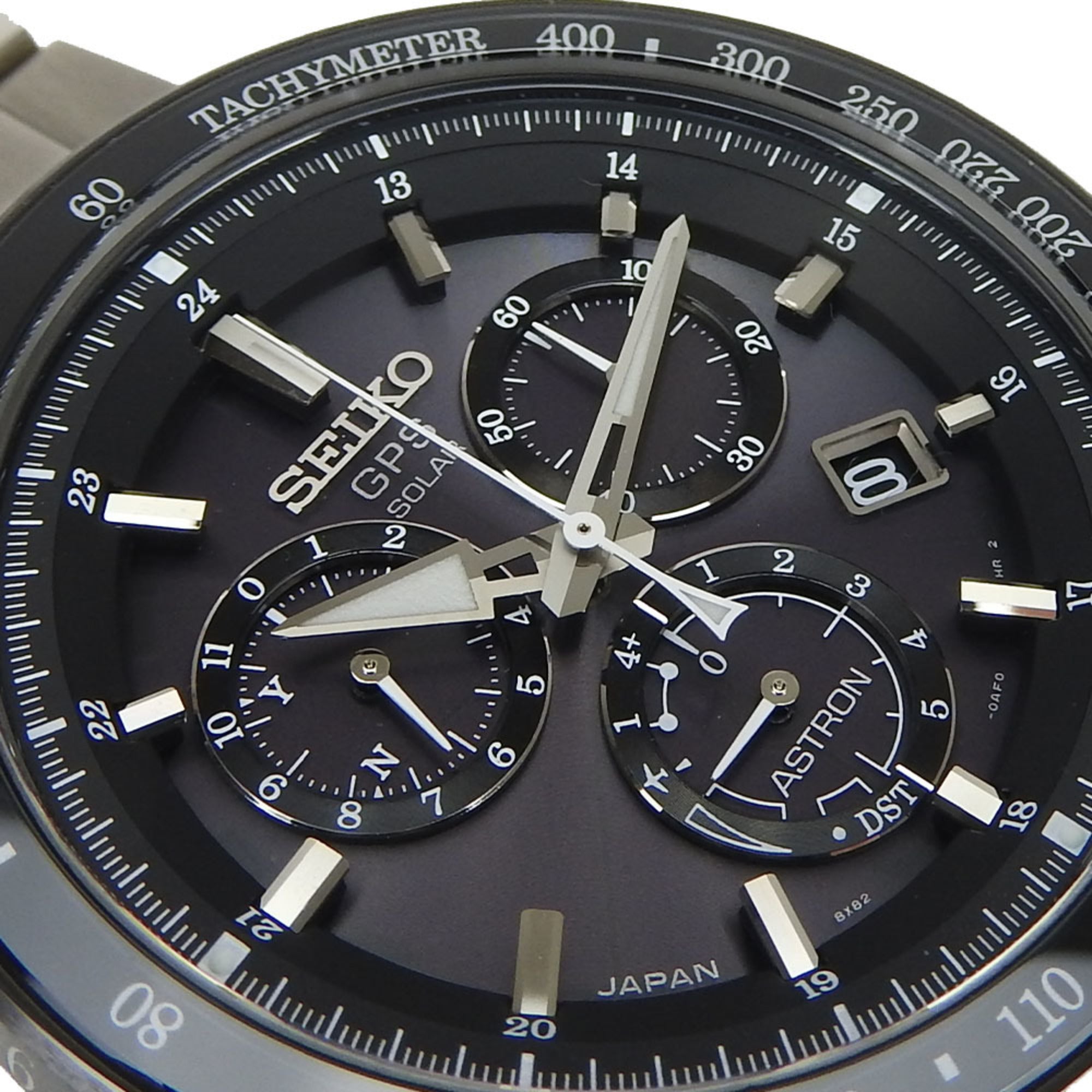Seiko Astron SBXB129 8X82-0AR0-1 Titanium Chronograph 8X Series Men's Watch — Good