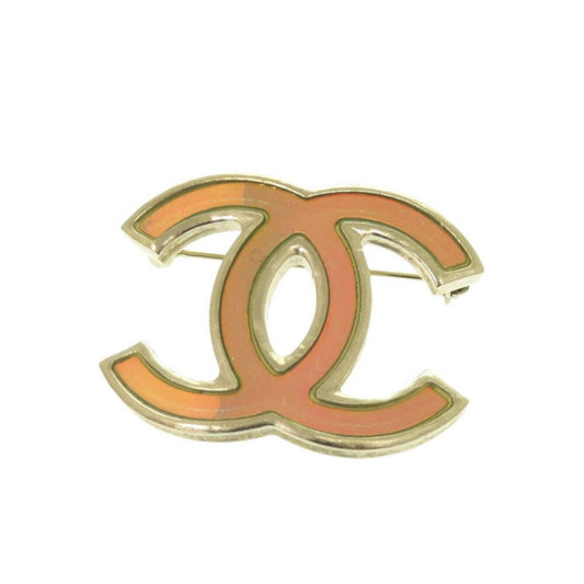 Chanel Coco Mark B12P GP Gold Brooch 0847CHANEL