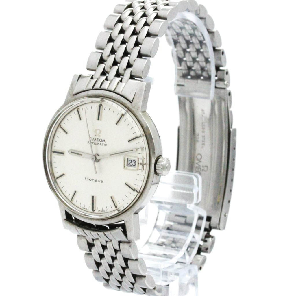 Vintage OMEGA Geneve Date Cal 565 Rice Bracelet Automatic Watch 166.070 BF579723