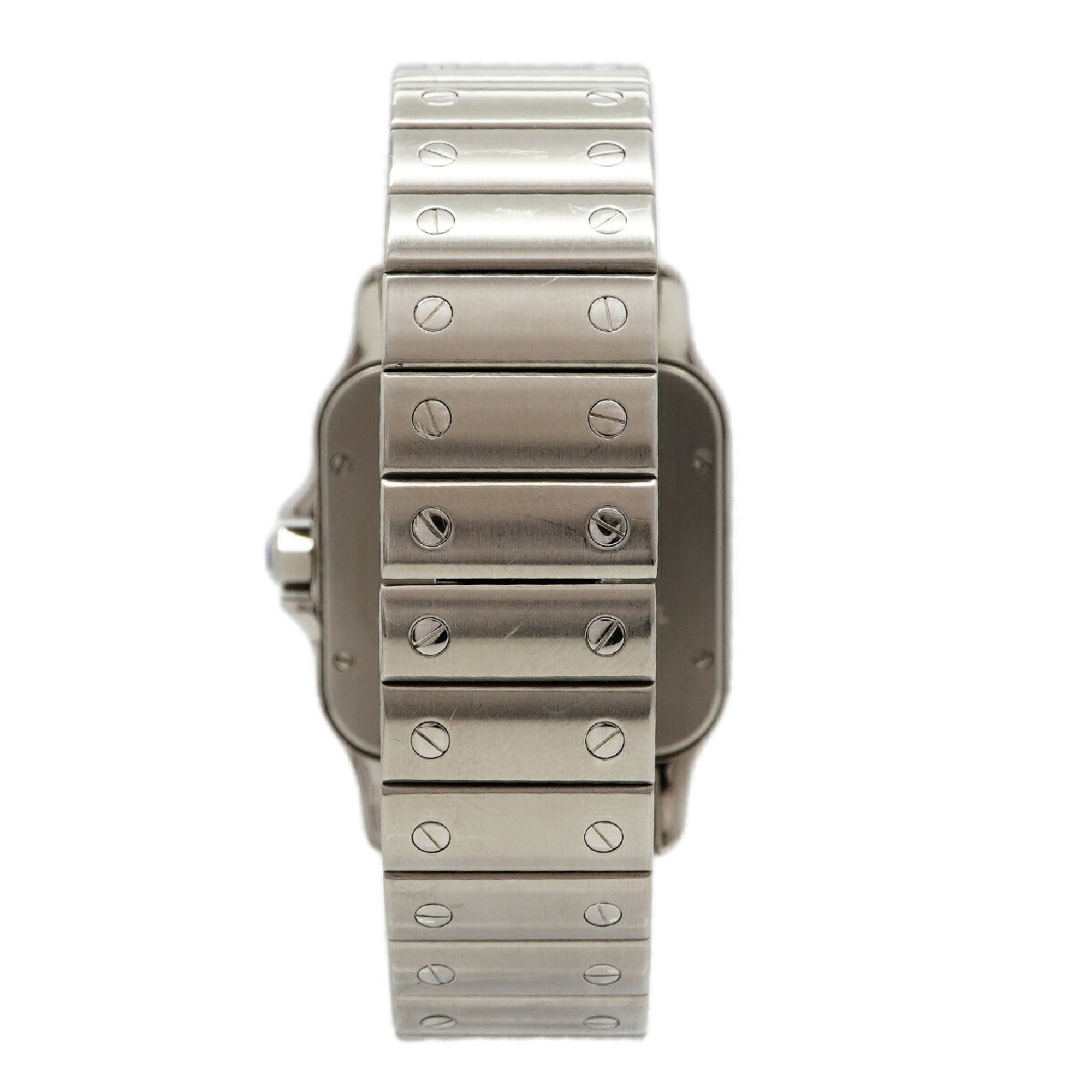 Cartier Santos Galbee XL W20098D6 Silver Dial Men's Watch — Good
