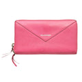 BALENCIAGA Paper Money Leather Large Wallet, Pink, 381226, Round, for Men and Women