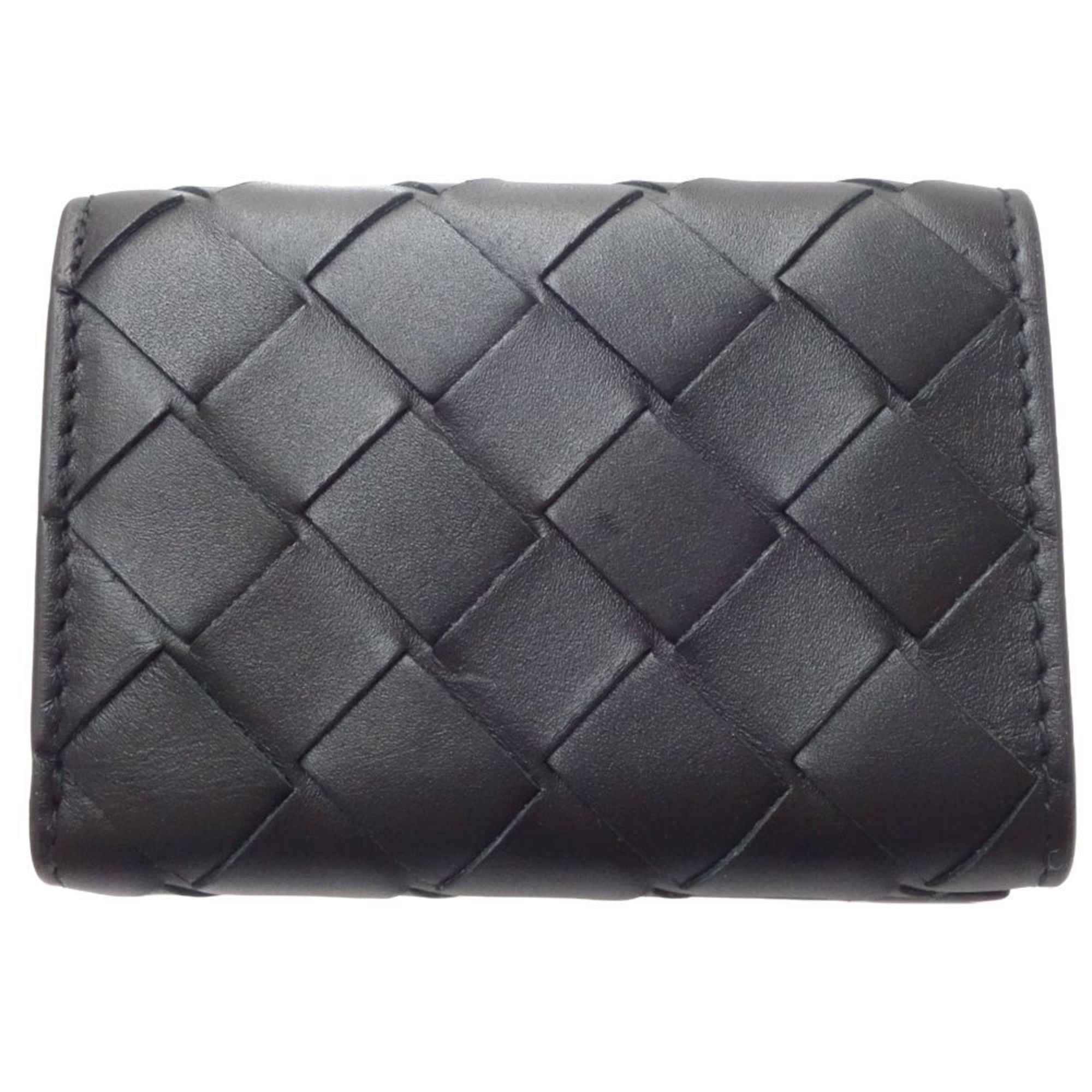 BOTTEGA VENETA Tiny Compact Wallet Intrecciato Women's Tri-fold P02173218C 181874