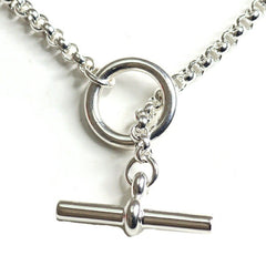 Hermes Chaine d'ancre Alea II GM pendant, silver (Ag925), unused — New