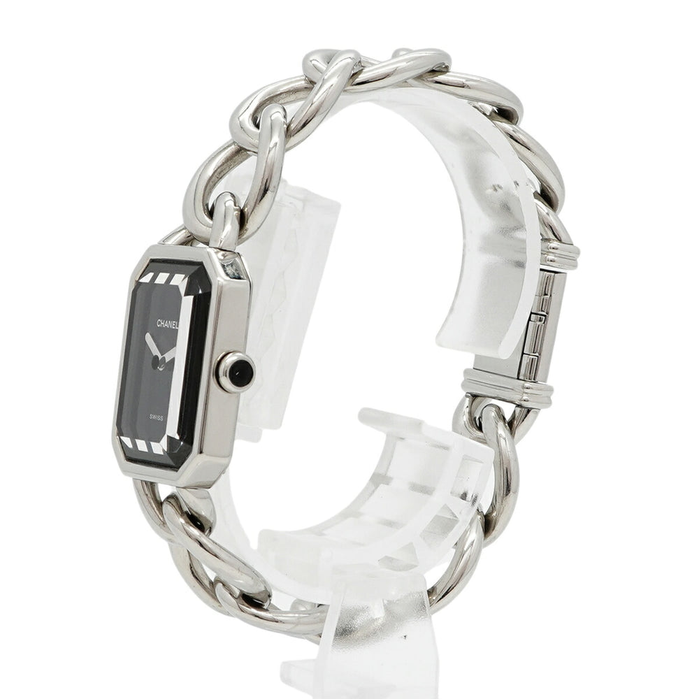 Chanel Première L Chain H0452 Black Dial Women's Watch — Good