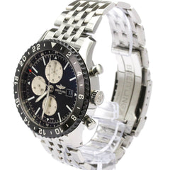 BREITLING Chronoliner Chronograph Steel Automatic Mens Watch Y24310 Polished — Very Good