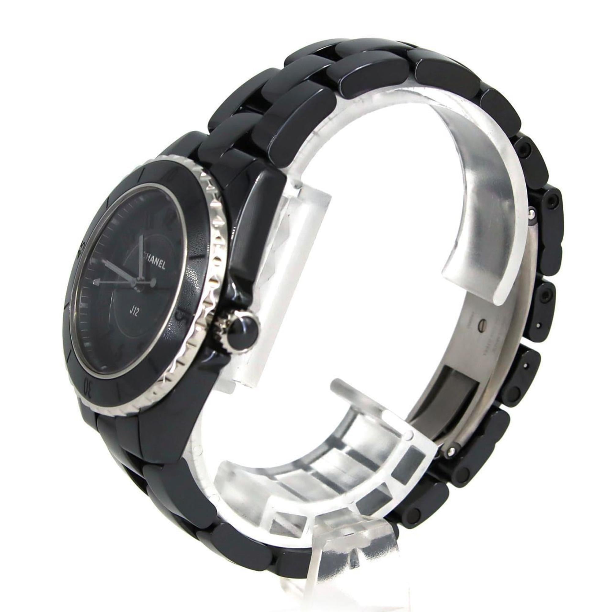 Chanel J12 Phantom 33mm Ceramic H6346 Quartz Watch — Very Good