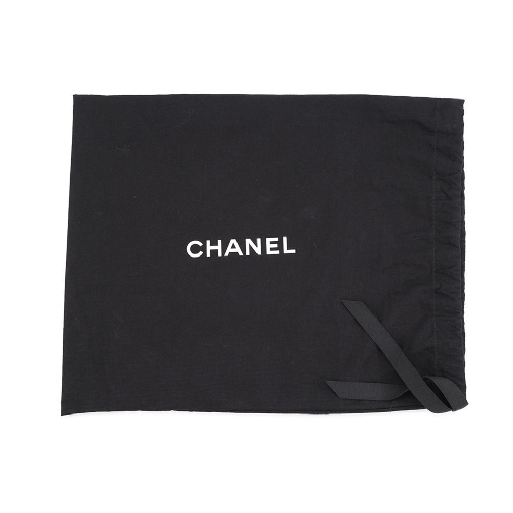 Chanel Chain Shoulder Bag, Matelassé, Coco Mark, Hobo, Lambskin, CHANEL 2-way, Black, Handbag, Women's — Like New