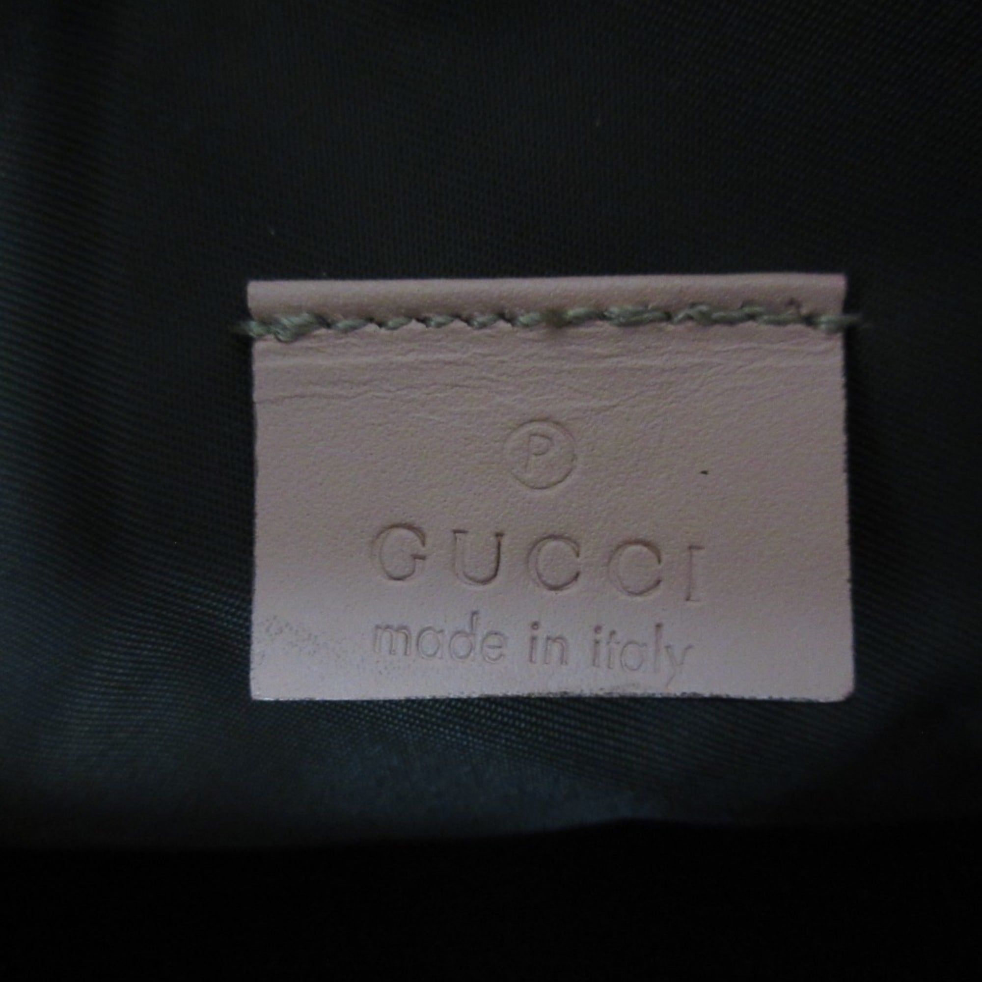 GUCCI Sherry Line GG Pattern Clutch Bag/Second Bag 189818 White/Pink Women's — Like New